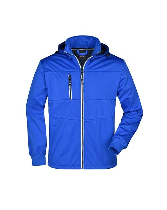 Softshell personnalisable JAMES & NICHOLSON Men´s Maritime Softshell-Jacket