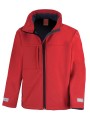 RESULT Junior/Youth Classic Soft Shell rouge personnalisable
