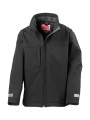 RESULT Junior/Youth Classic Soft Shell noir personnalisable