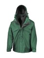 RESULT Veste 3 en 1 zip & clic vert bouteille personnalisable