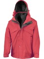 RESULT Veste 3 en 1 zip & clic rouge personnalisable