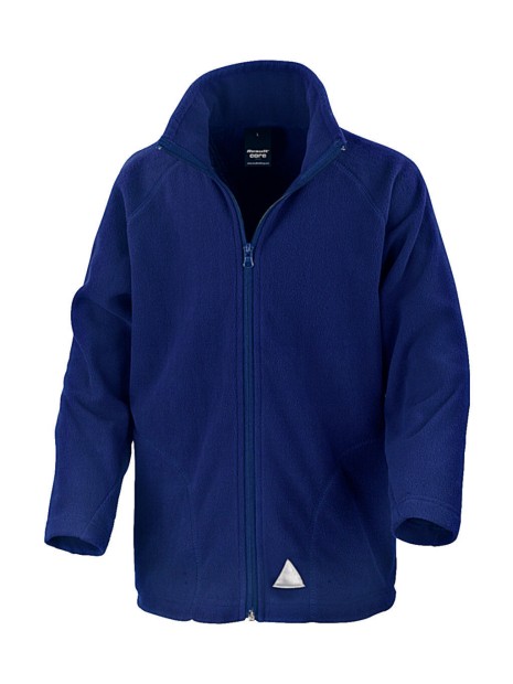 RESULT Junior/Youth Microfleece Top royal personnalisable