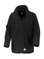 RESULT Junior/Youth Microfleece Top noir personnalisable