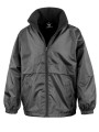 RESULT CORE Junior Microfleece Lined Jacket noir personnalisable