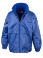 RESULT CORE Junior Microfleece Lined Jacket bleu royal personnalisable