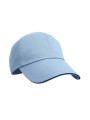 RESULT Herringbone Cap ciel/marine personnalisable