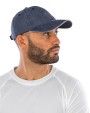 Casquette personnalisable RESULT Casquette coton fine ligne lavé avec visière sandwich