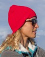 RESULT Delux Double Knit Cotton Beanie Hat Mütze, Schal & Handschuh personalisierbar