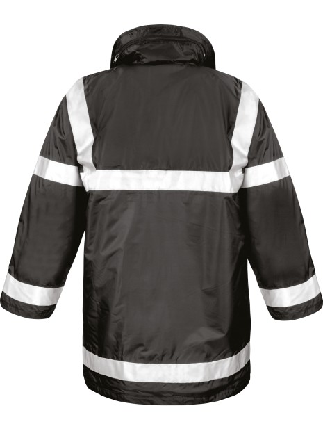 RESULT Parka "Management" noir personnalisable