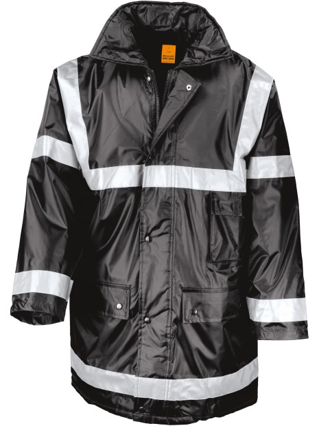 RESULT Parka "Management" noir personnalisable