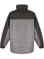 RESULT Parka Heavy Duty gris/noir personnalisable