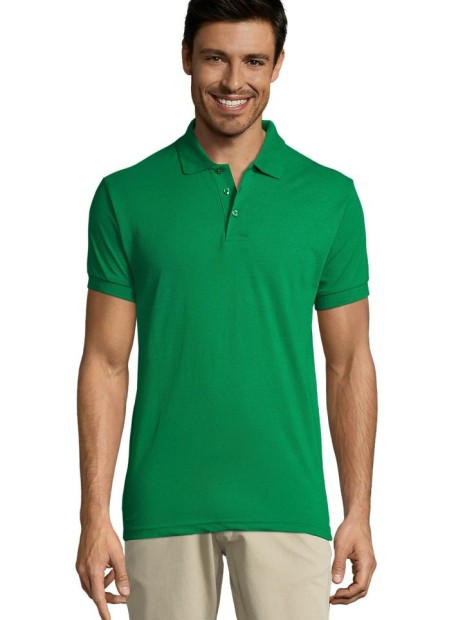 Polos à personnaliser SOL'S Prime Men vert prairie