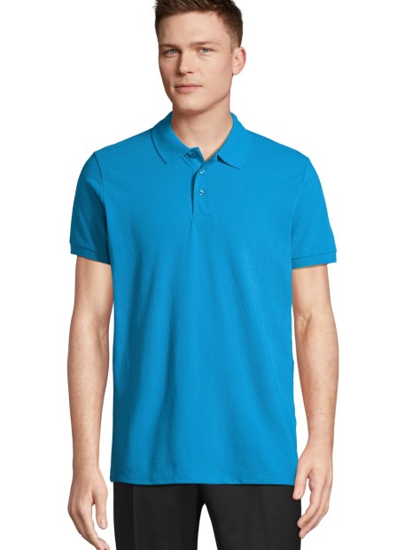 Polos à personnaliser SOL'S Prime Men aqua