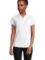 Polos à personnaliser SOL'S Prime Women blanc chiné