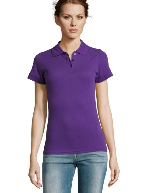 Polos à personnaliser SOL'S Prime Women violet foncé