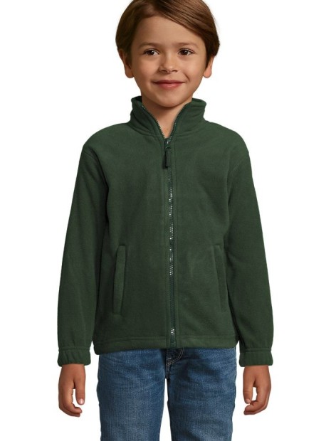Laines polaires à personnaliser SOL'S North Kids vert sapin