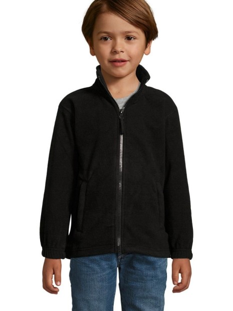 Laines polaires à personnaliser SOL'S North Kids noir