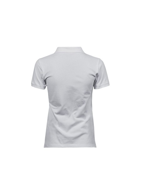 TEE JAYS LADIES HEAVY POLO blanc personnalisable