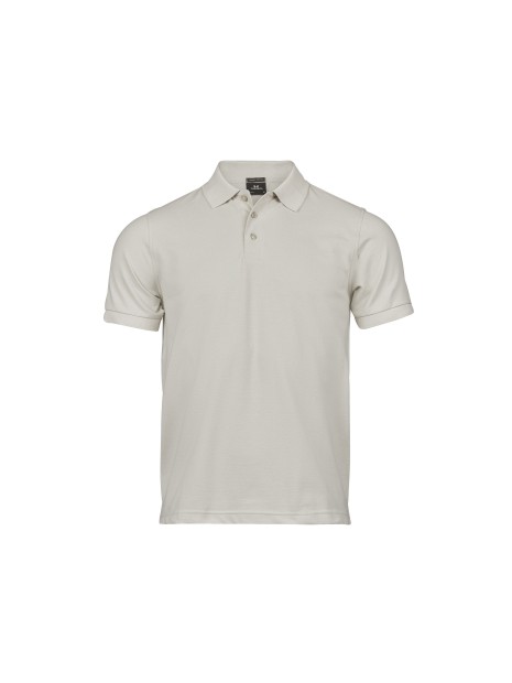 TEE JAYS LUXURY STRETCH POLO ciment personnalisable