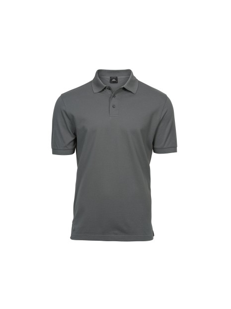TEE JAYS LUXURY STRETCH POLO powder grey personnalisable