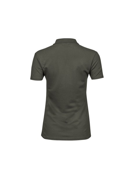 TEE JAYS LADIES LUXURY STRETCH POLO deep green personnalisable