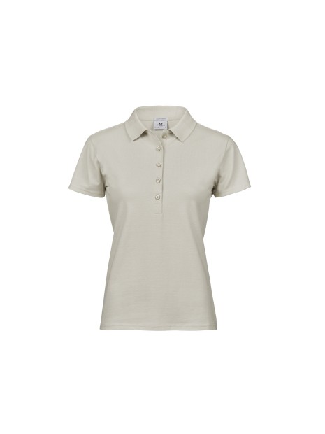 TEE JAYS LADIES LUXURY STRETCH POLO ciment personnalisable