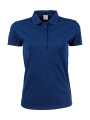 TEE JAYS LADIES LUXURY STRETCH POLO indigo personnalisable