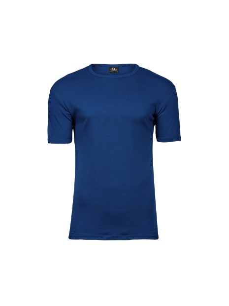 TEE JAYS INTERLOCK TEE INDIGO BLUE personnalisable