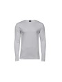 TEE JAYS LONG SLEEVE INTERLOCK TEE blanc personnalisable