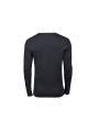TEE JAYS LONG SLEEVE INTERLOCK TEE dark grey personnalisable