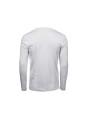 TEE JAYS LONG SLEEVE INTERLOCK TEE blanc personnalisable