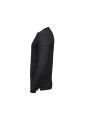 TEE JAYS LONG SLEEVE INTERLOCK TEE noir personnalisable
