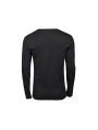 TEE JAYS LONG SLEEVE INTERLOCK TEE noir personnalisable