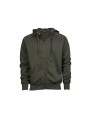 TEE JAYS FASHION FULL ZIP HOOD deep green personnalisable