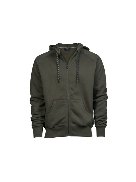 TEE JAYS FASHION FULL ZIP HOOD deep green personnalisable