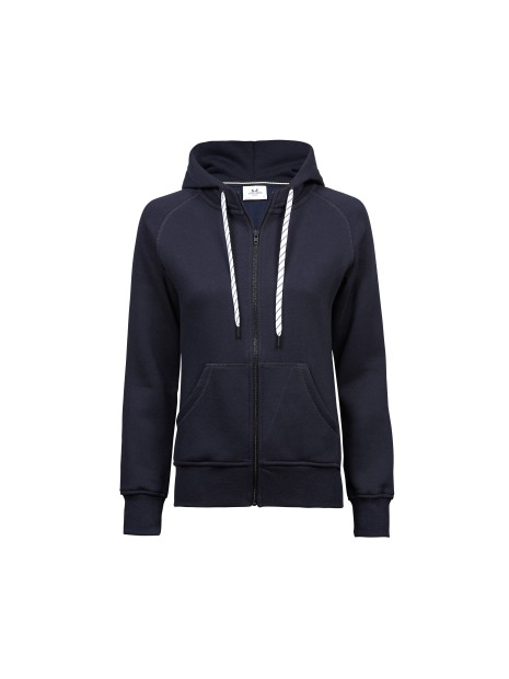 TEE JAYS LADIES FASHION FULL ZIP HOOD bleu marine personnalisable