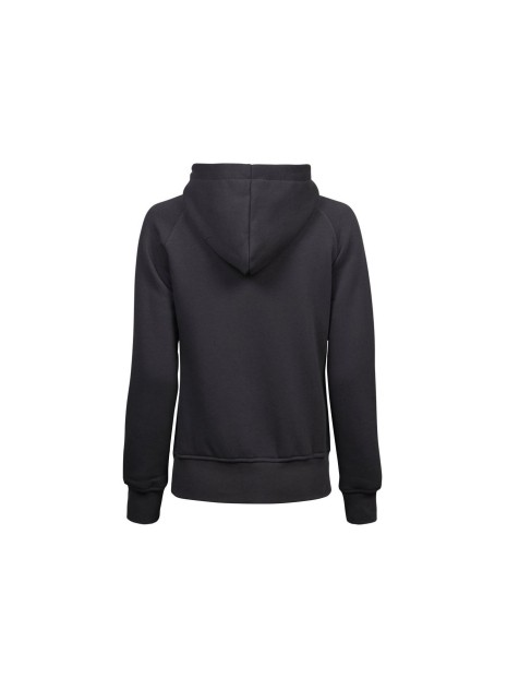 TEE JAYS LADIES FASHION FULL ZIP HOOD dark grey personnalisable