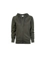 TEE JAYS LADIES FASHION FULL ZIP HOOD Sweatshirt personalisierbar