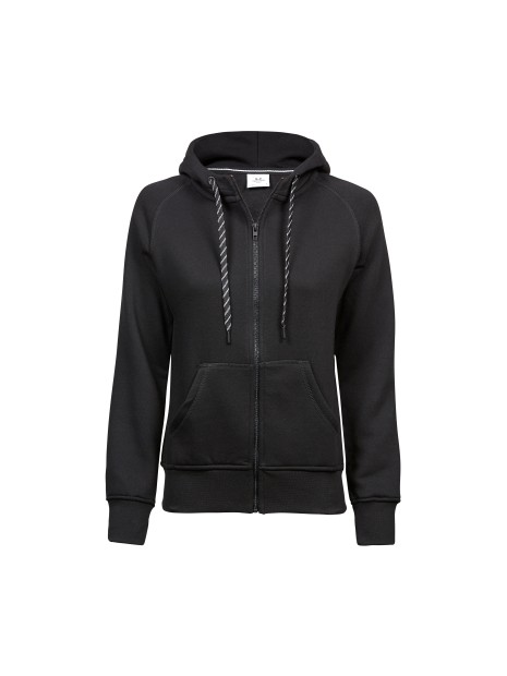 TEE JAYS LADIES FASHION FULL ZIP HOOD noir personnalisable