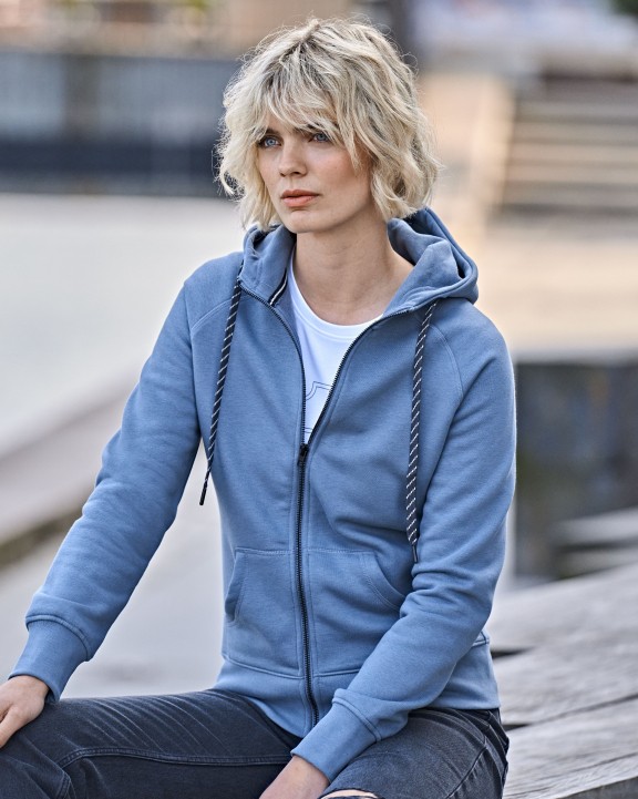 TEE JAYS LADIES FASHION FULL ZIP HOOD Sweatshirt personalisierbar