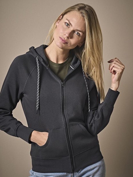 Sweat-shirts à personnaliser TEE JAYS LADIES FASHION FULL ZIP HOOD 