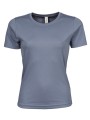 TEE JAYS LADIES INTERLOCK TEE Flint Stone personnalisable