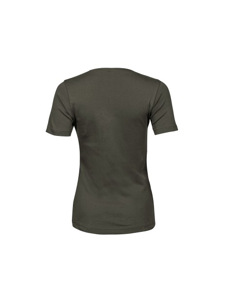 TEE JAYS LADIES INTERLOCK TEE deep green personnalisable