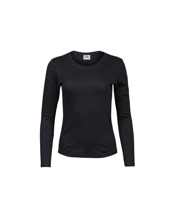 TEE JAYS LADIES LONG SLEEVE INTERLOCK TEE T-Shirt personalisierbar