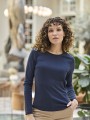 T-Shirts à personnaliser TEE JAYS LADIES LONG SLEEVE INTERLOCK TEE 