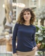 TEE JAYS LADIES LONG SLEEVE INTERLOCK TEE T-Shirt personalisierbar