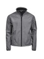 TEE JAYS LIGHTWEIGHT PERFORMANCE SOFTSHELL gris chiné personnalisable