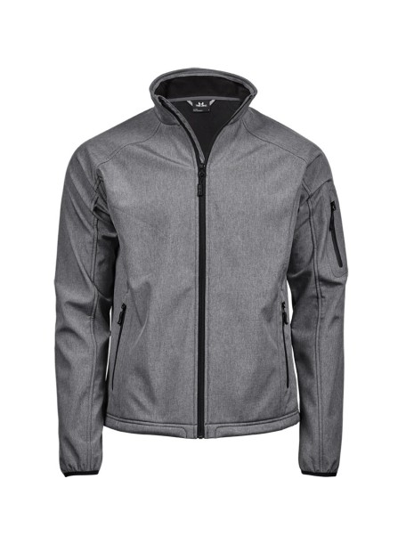 TEE JAYS LIGHTWEIGHT PERFORMANCE SOFTSHELL gris chiné personnalisable