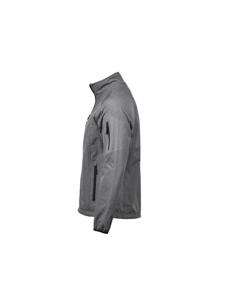 TEE JAYS LIGHTWEIGHT PERFORMANCE SOFTSHELL gris chiné personnalisable