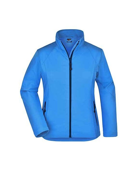 JAMES & NICHOLSON Ladies' Softshell Jacket Softshell personalisierbar